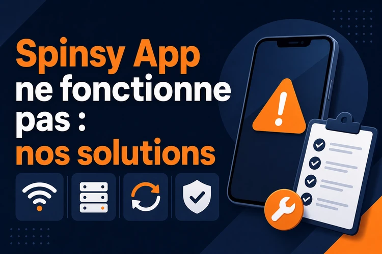 App Spinsy ne fonctionne pas: nos solutions