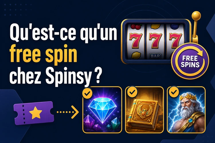 Qu'est-ce qu'un free spin chez Spinsy ?