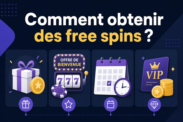 Comment obtenir des free spins ?