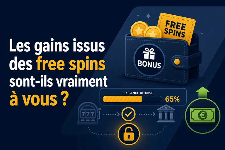 Les gains issus des free spins sont-ils vraiment à vous ?