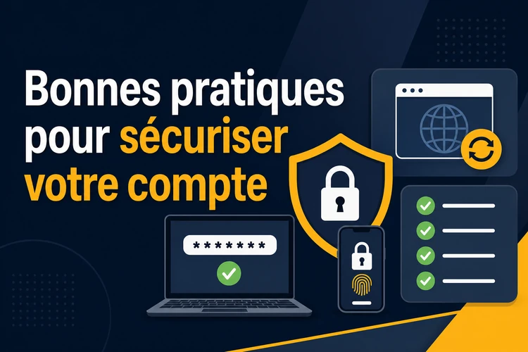 Bonnes pratiques pour sécuriser votre compte