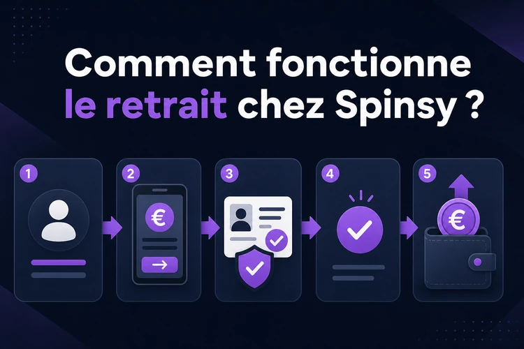 Comment fonctionne le retrait chez Spinsy ?